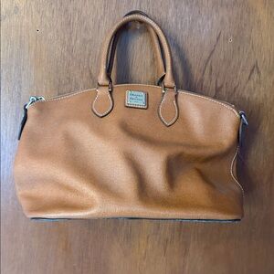 Dooney & Bourke Brown Leather Satchel